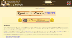 Desktop Screenshot of catalogo-mantova.lamoneta.it