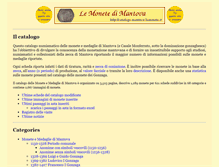 Tablet Screenshot of catalogo-mantova.lamoneta.it