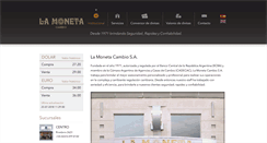 Desktop Screenshot of lamoneta.com