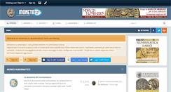 Desktop Screenshot of lamoneta.it